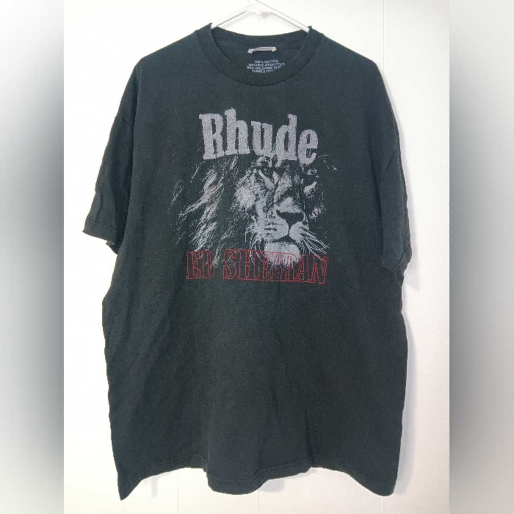 OFFICIAL MERCH Ed Sheeran "Rude" XXL black t-shirt